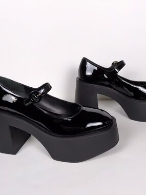 Larroudé Olivia Platform Mary Jane Pumps